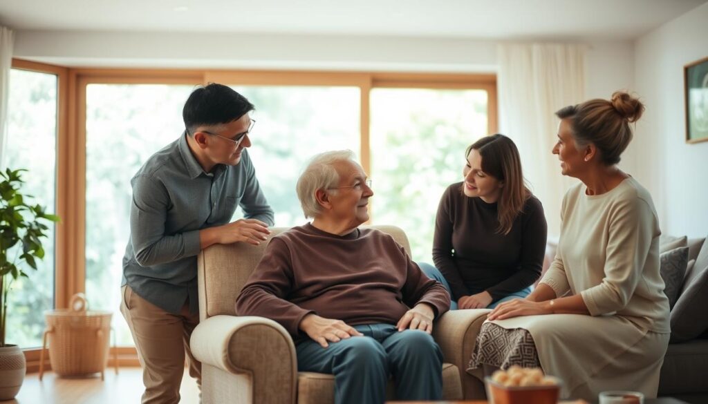 Kommunikation Pflege Angehörige