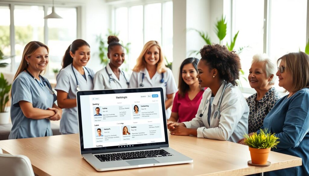 Pflegekräfte finden