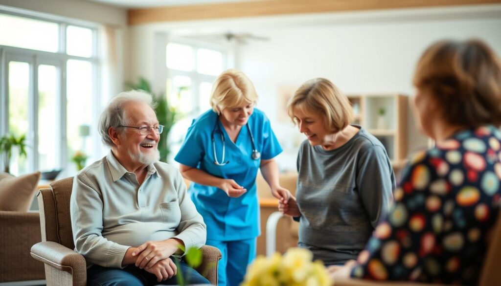 Kooperation zwischen Angehörigen und Pflegekräften