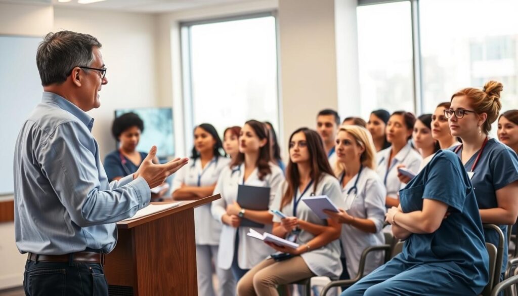 Schulungen für Pflegekräfte